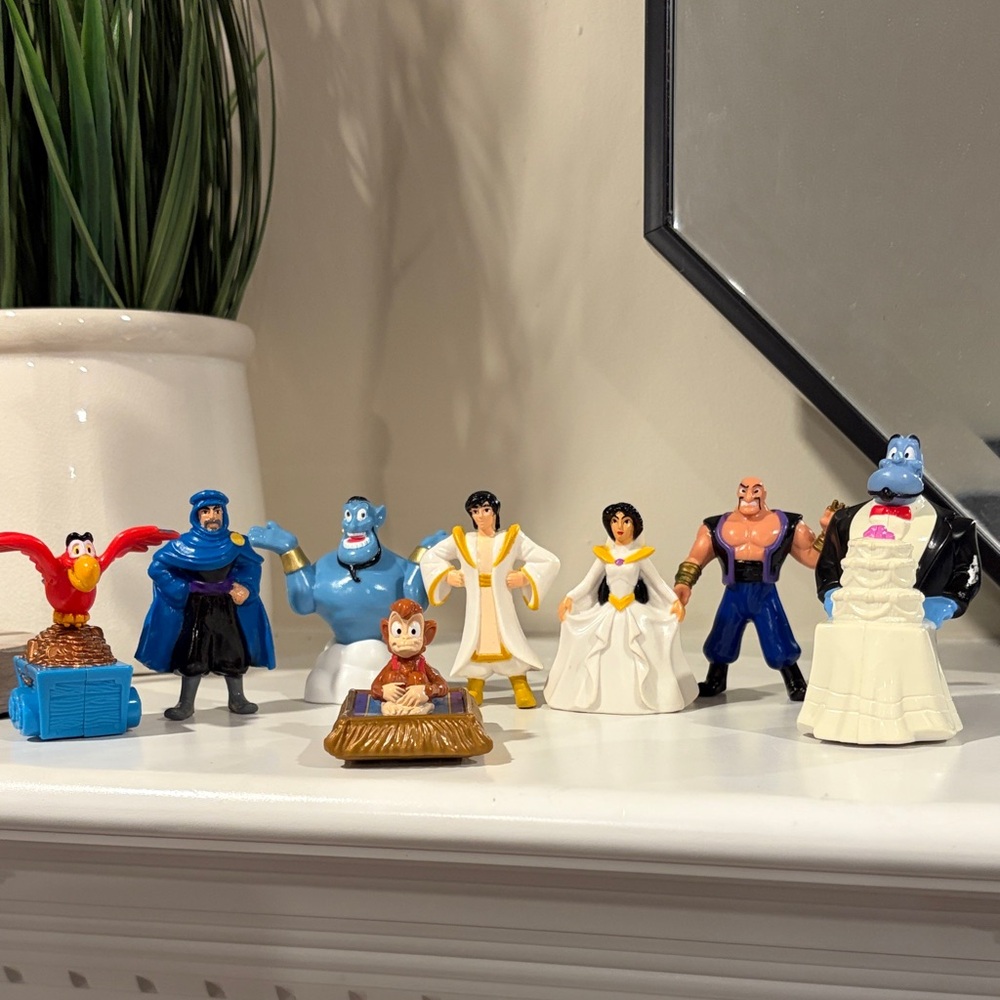 1996 Disney Aladdin King of Thieves McDonald’s Happy Meal Toys - COMPLETE SET!